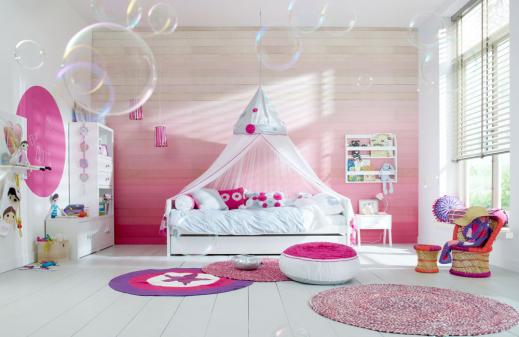 Lifetime Kinderbett mit Himmel Ibiza Bloom